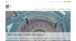 Desktop Screenshot of eckener-schule-flensburg.de