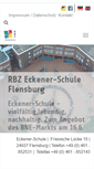 Mobile Screenshot of eckener-schule-flensburg.de